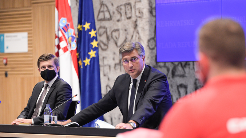 Plenković olimpijcima i paraolimpijcima: Čestitam vam na sjajnim uspjesima, još jednom ste oduševili Hrvatsku 